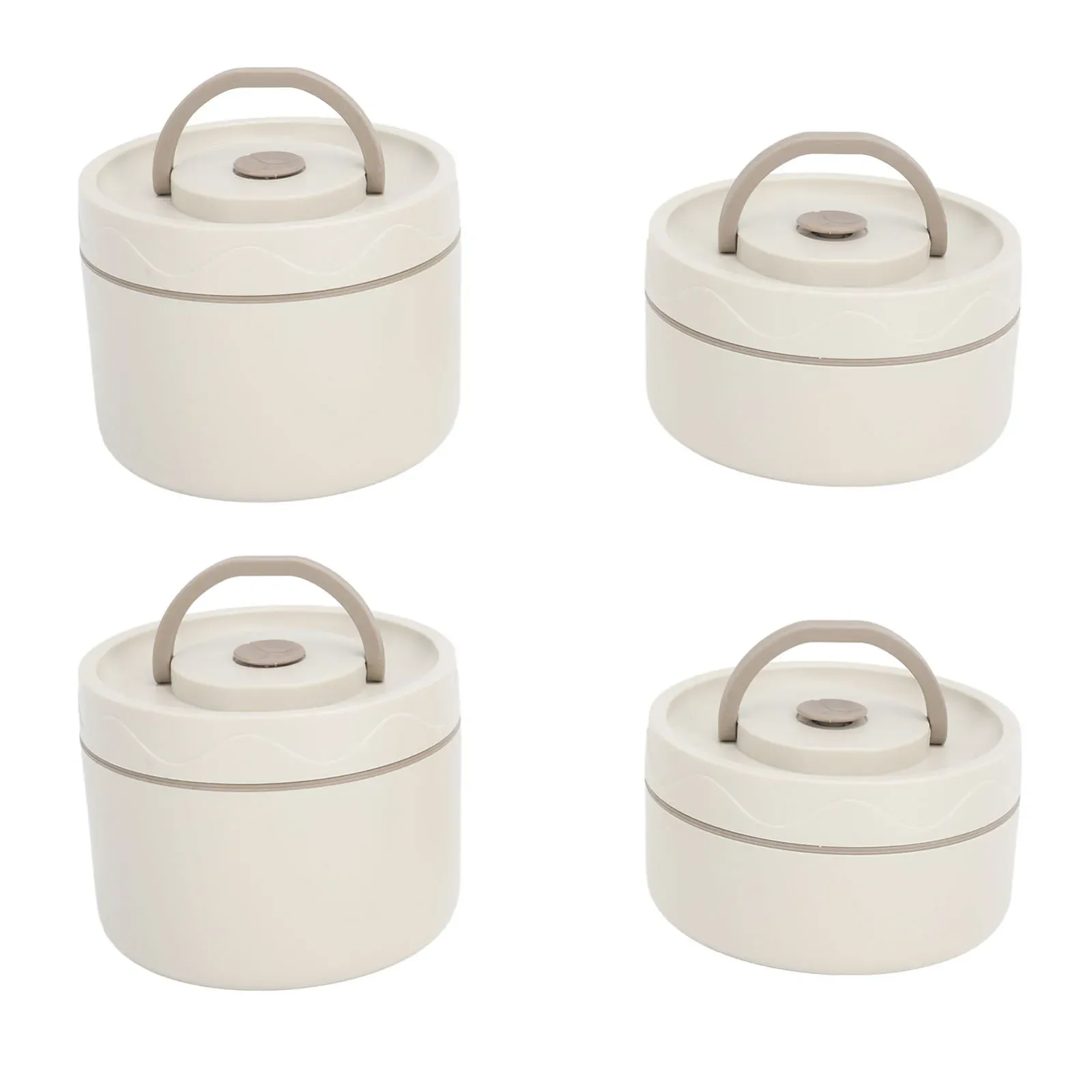 Vue détaillée de la boîte à Bento en acier inoxydable