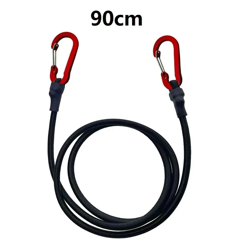 Sangles élastiques robustes avec mousquetons pour kayak, vélo, bagages et camping 7