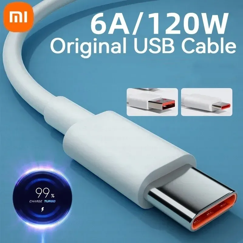 Câble USB-C Xiaomi Turbo Charge 6A, vue d'ensemble