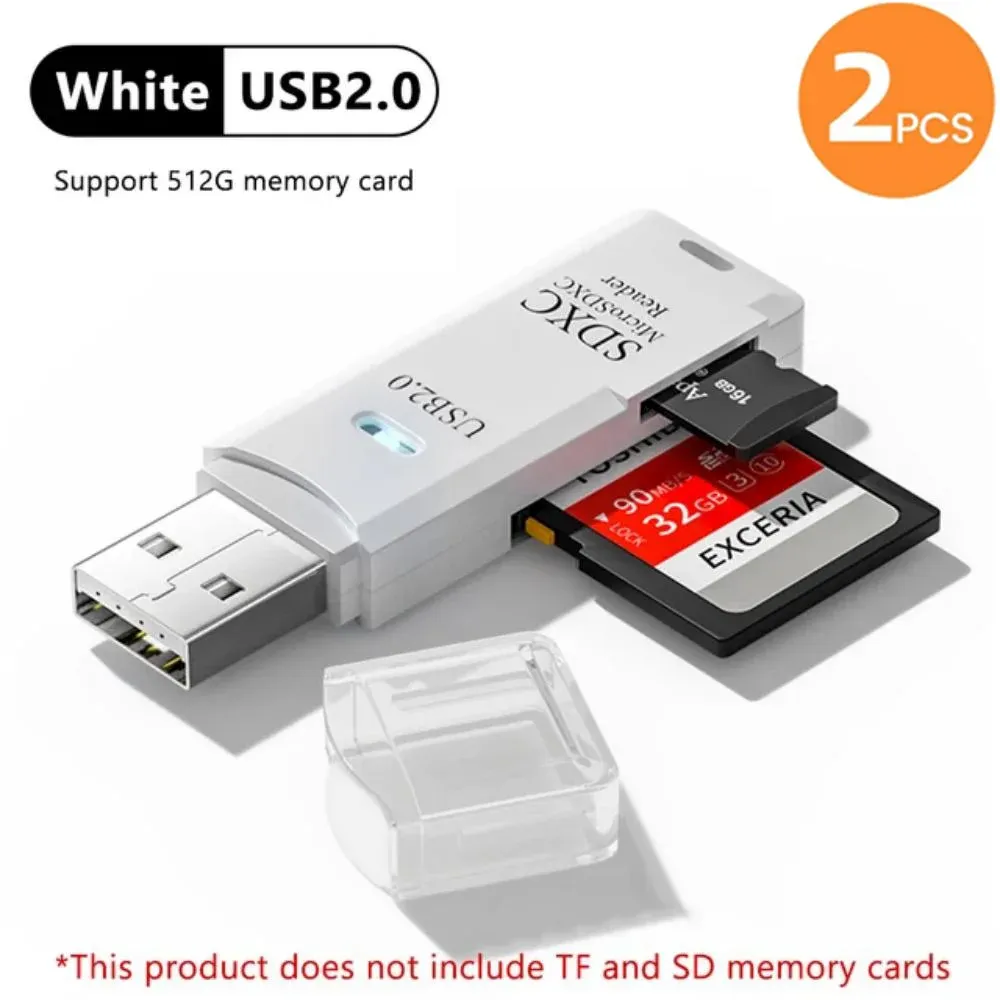 Lecteur de carte USB 3.0 multifonction 2 en 1 pour cartes MiniSD et TF, adaptateur pour ordinateurs portables 20