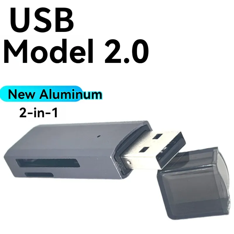 Lecteur de carte USB 3.0 multifonction 2 en 1 pour cartes MiniSD et TF, adaptateur pour ordinateurs portables 27