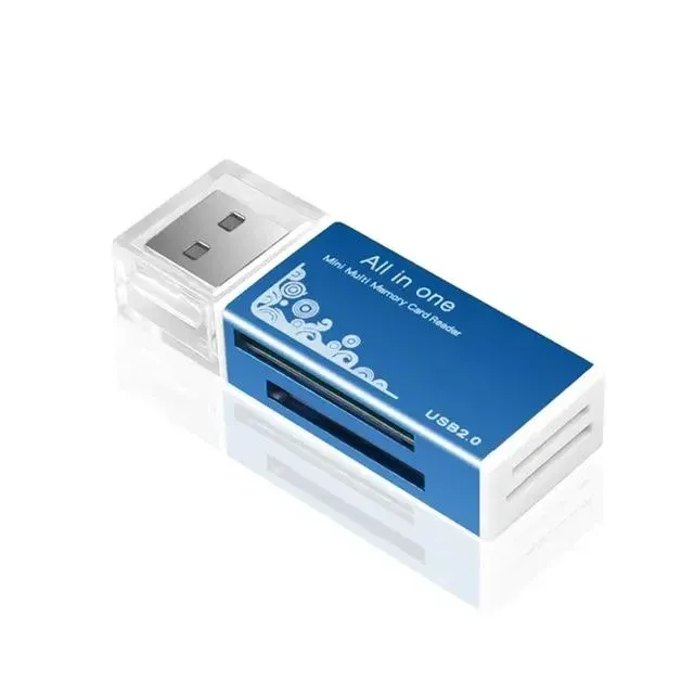 Lecteur de carte USB 3.0 multifonction 2 en 1 pour cartes MiniSD et TF, adaptateur pour ordinateurs portables 37