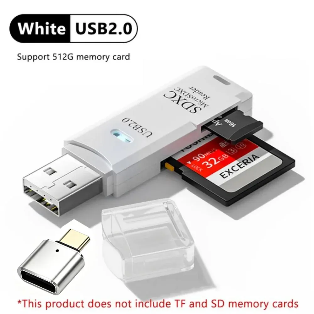 Lecteur de carte USB 3.0 multifonction 2 en 1 pour cartes MiniSD et TF, adaptateur pour ordinateurs portables 10