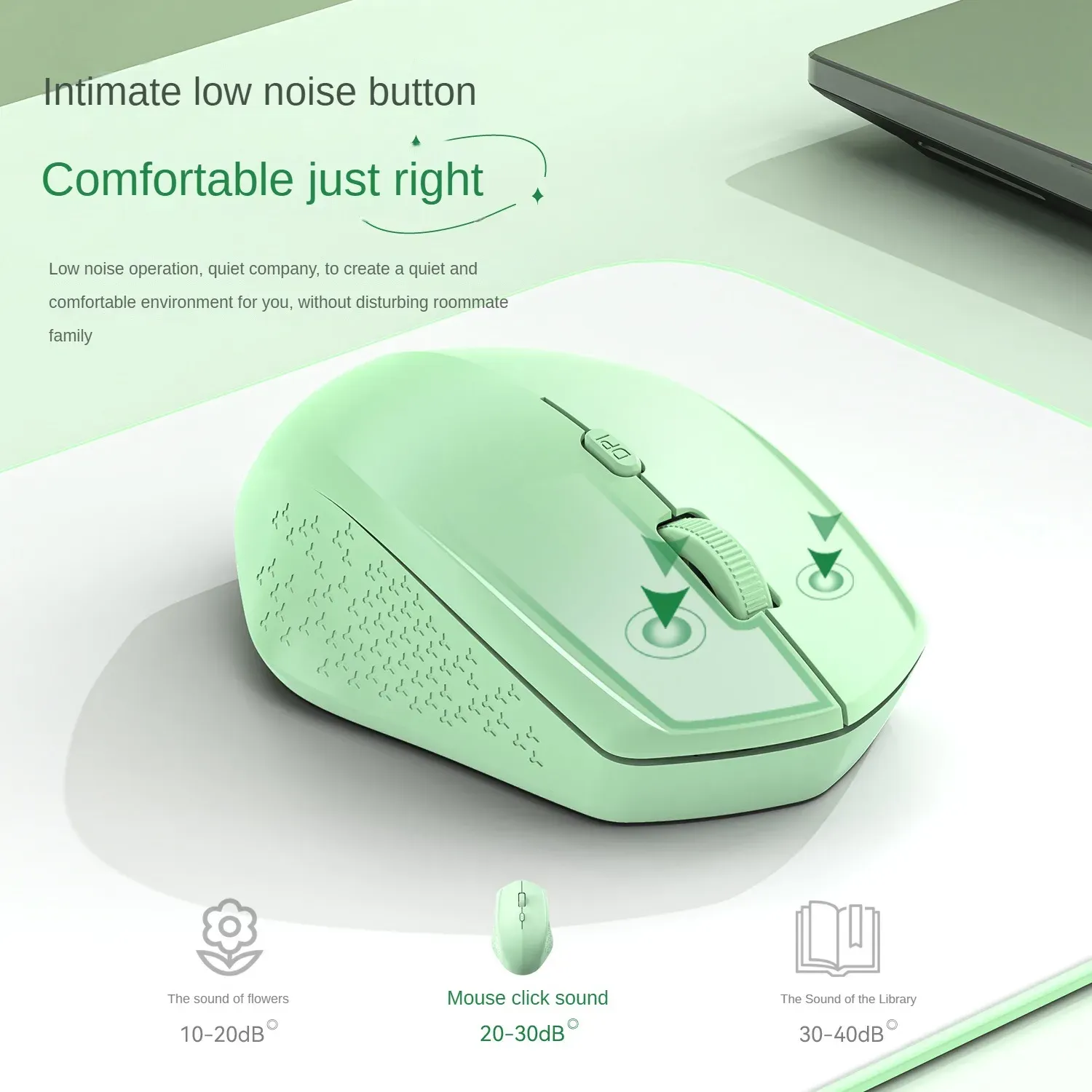 Souris ergonomique sans fil Bluetooth 5.2 et USB 2,4 GHz, 1600 DPI, rechargeable, compatible MacBook, tablette et ordinateur portable 4