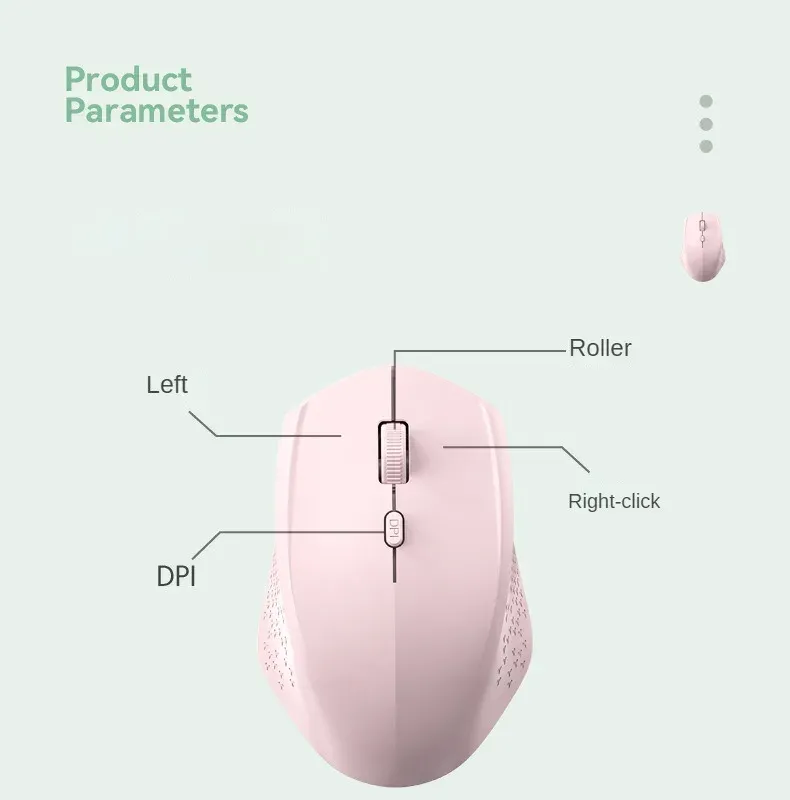 Souris ergonomique, finitions et design