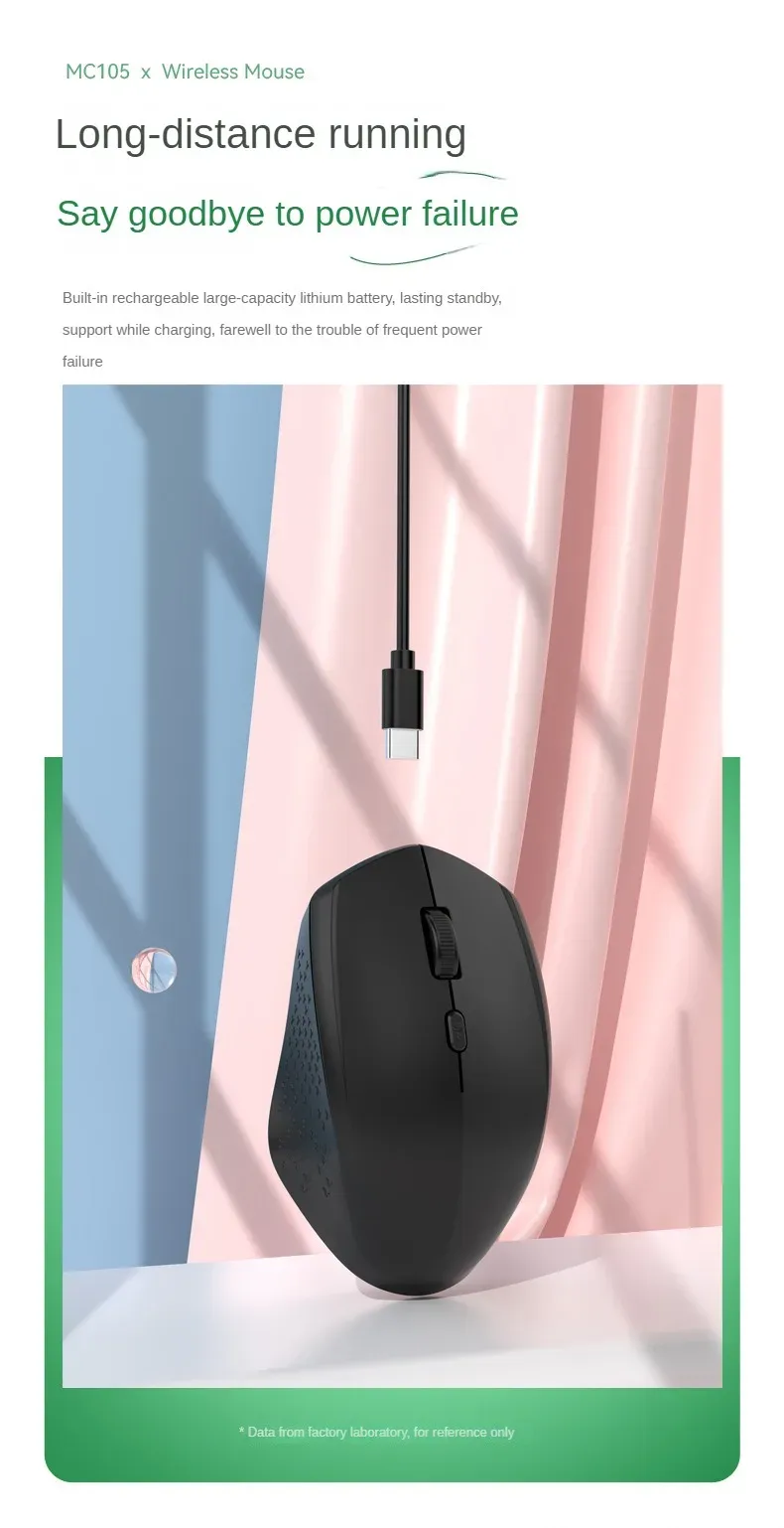 Batterie rechargeable intégrée de la souris