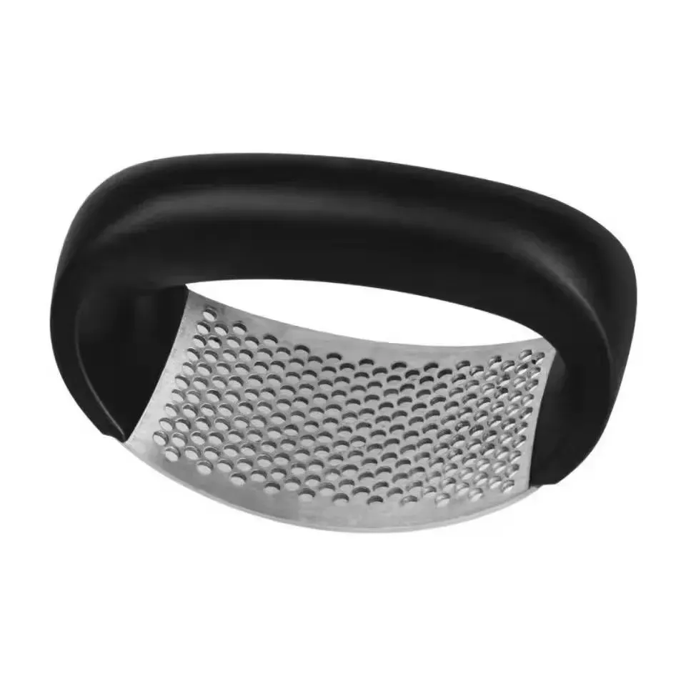 Presse-ail en acier inoxydable lavable, pince à ail épaisse, broyeur d'ail domestique, mortier à ail, ustensile de cuisine (lot de 1 à 6 pièces) 11