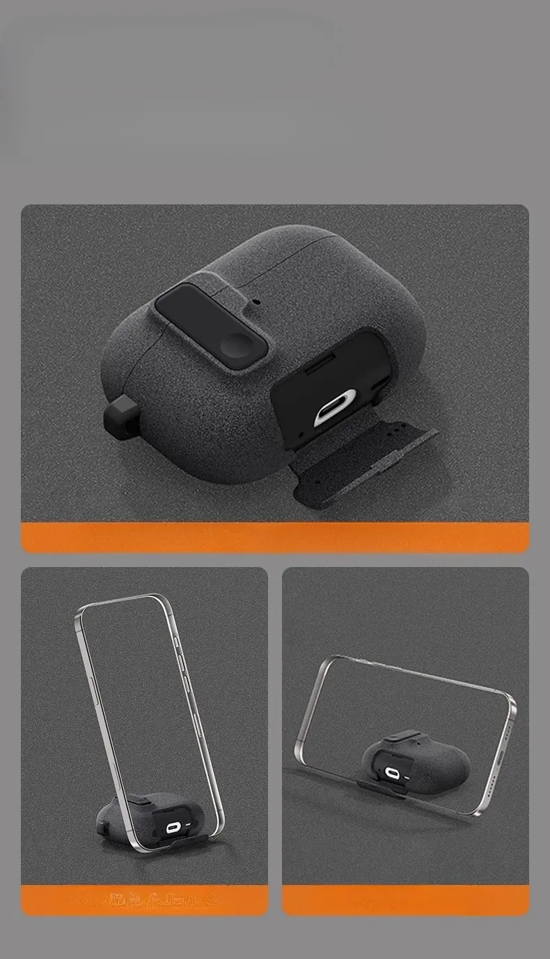 Étui magnétique AirPods Pro 3 avec support intégré
