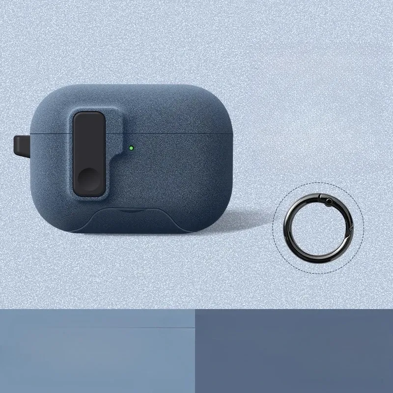 Étui magnétique à verrouillage automatique pour AirPods Pro 3 avec crochet 14
