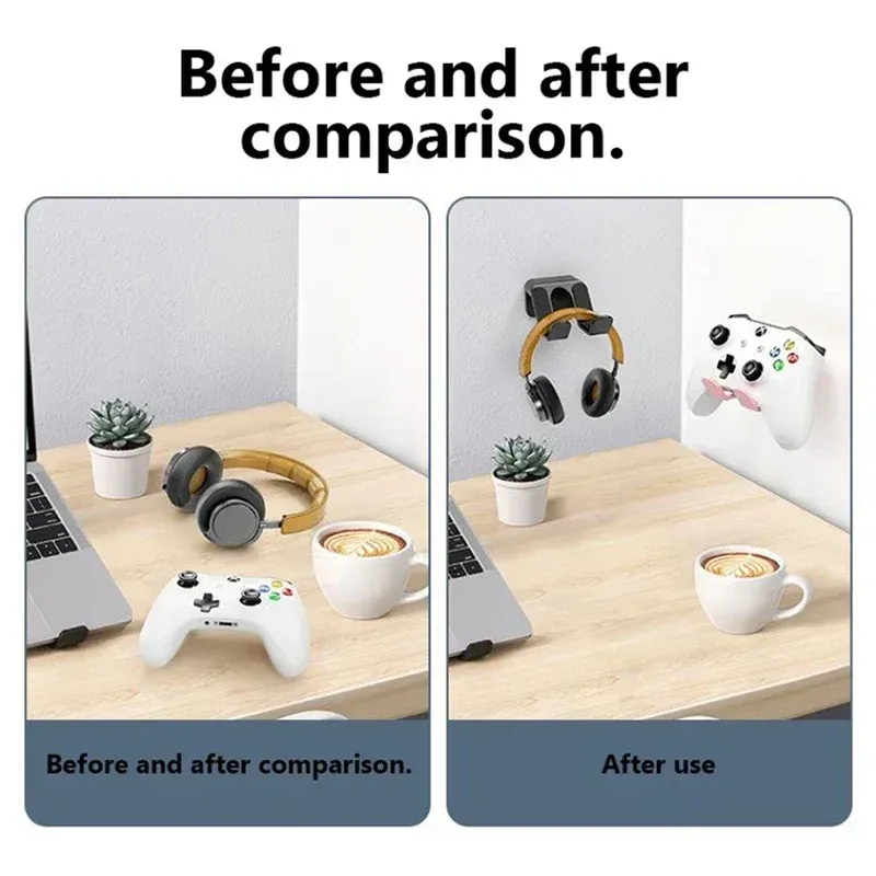 Support mural pour manette de jeu, ambiance lifestyle