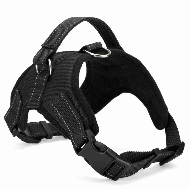 Harnais pour chien en nylon à dégagement rapide, respirant et réglable, idéal pour l'extérieur 4