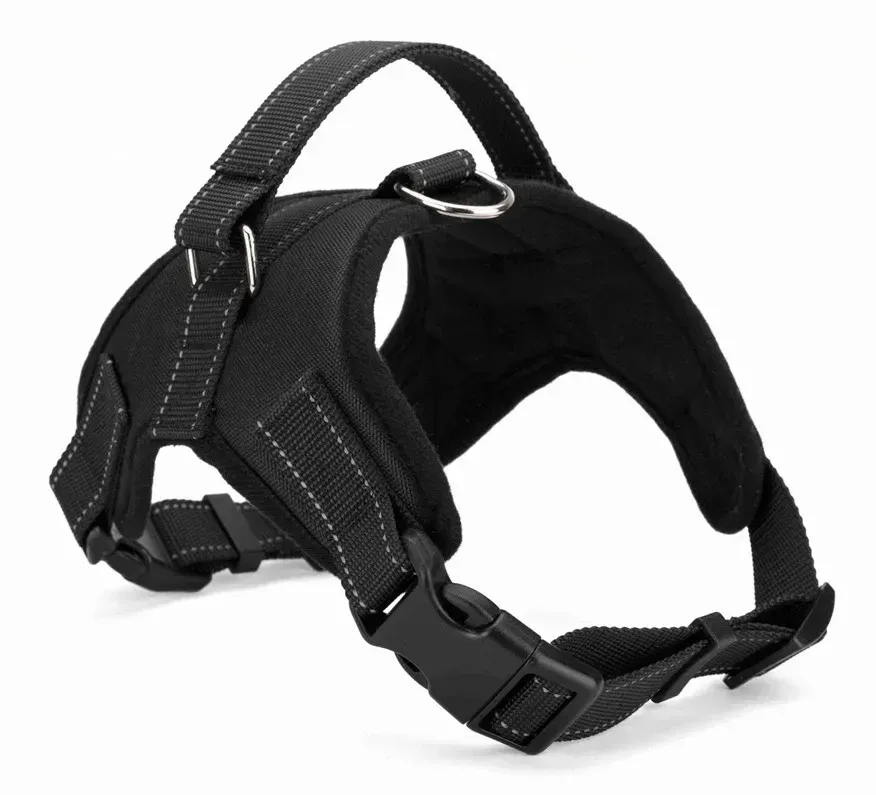 Harnais pour chien en nylon à dégagement rapide, respirant et réglable, idéal pour l'extérieur 8