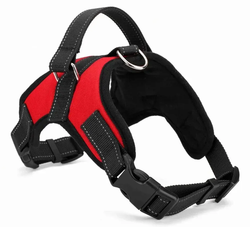 Harnais pour chien en nylon à dégagement rapide, respirant et réglable, idéal pour l'extérieur 7