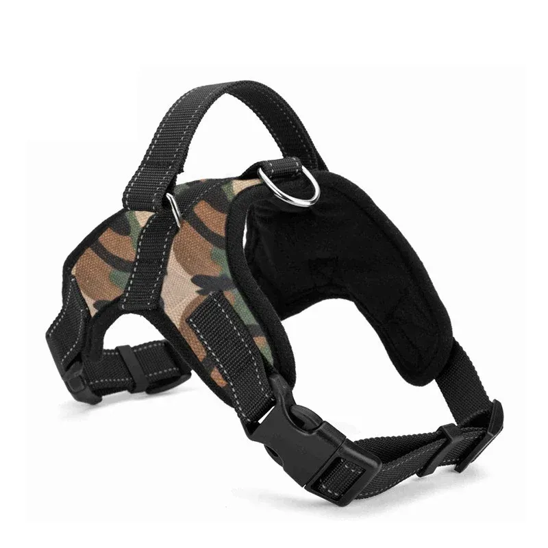 Harnais pour chien en nylon à dégagement rapide, respirant et réglable, idéal pour l'extérieur 9