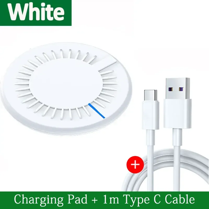 Chargeur sans fil rapide 100 W compatible iPhone (X à 15, Pro Max), Samsung Galaxy S23 et Xiaomi 10