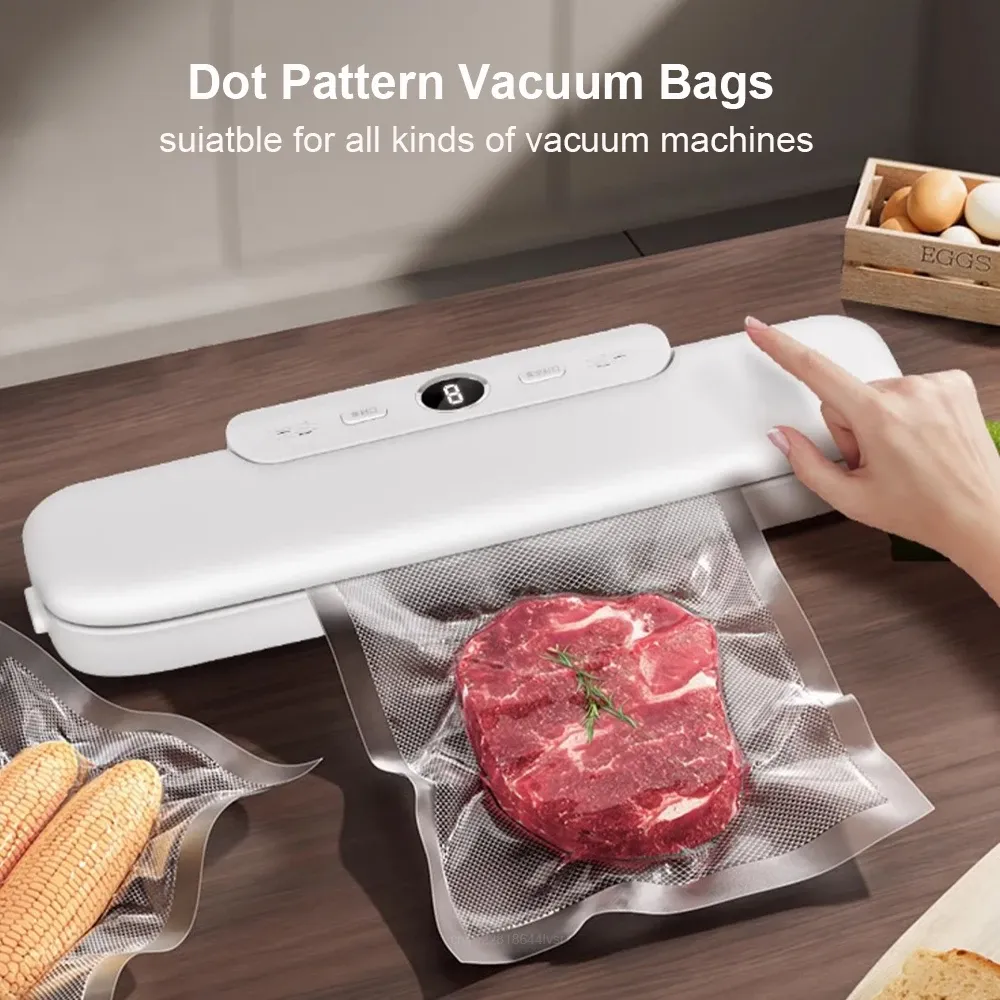 Emballage de viande avec sac sous vide