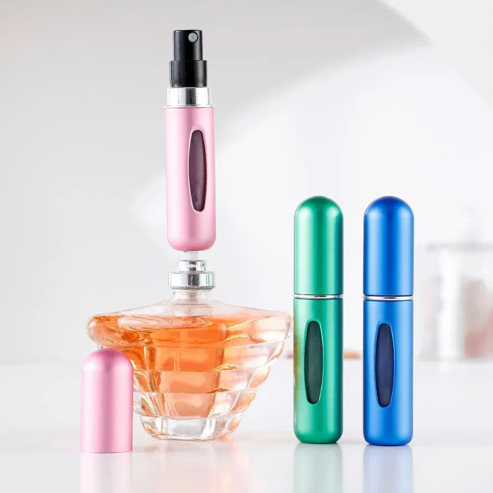Flacons de parfum rechargeables en détail