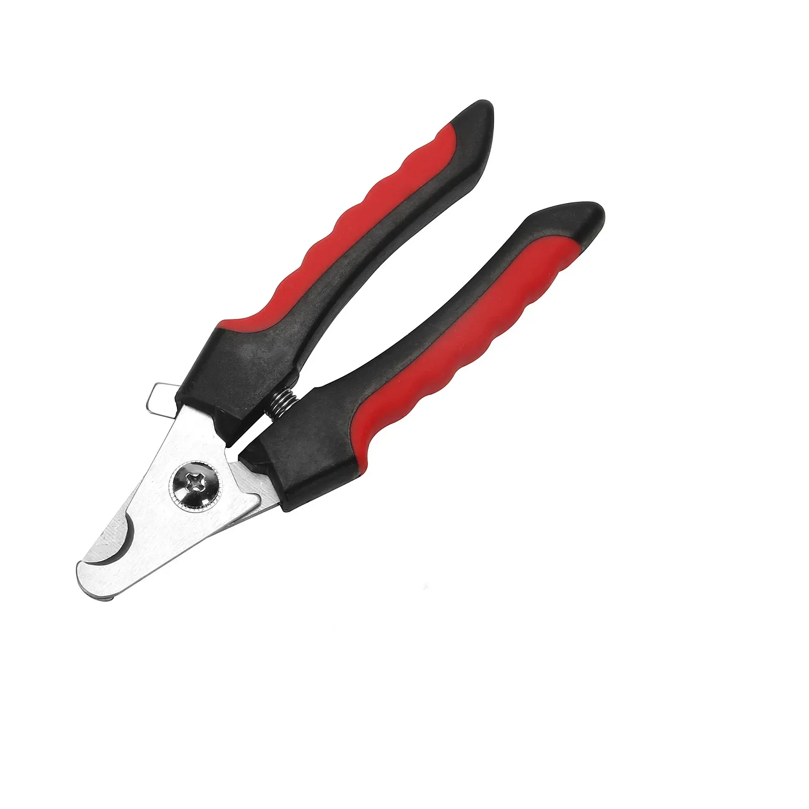 Ciseaux coupe-ongles ergonomiques en acier inoxydable pour animaux de compagnie, chiens et chats 2
