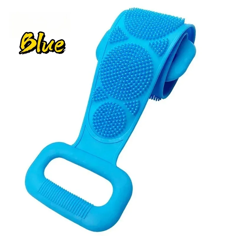 Éponge exfoliante en silicone pour le corps, gommage du dos, outil de bain et de douche écologique et antidérapant 10