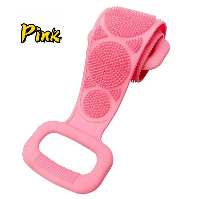 Éponge exfoliante en silicone pour le corps, gommage du dos, outil de bain et de douche écologique et antidérapant 7