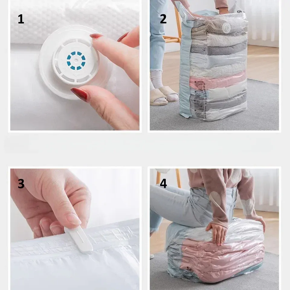 Détail du sac de compression