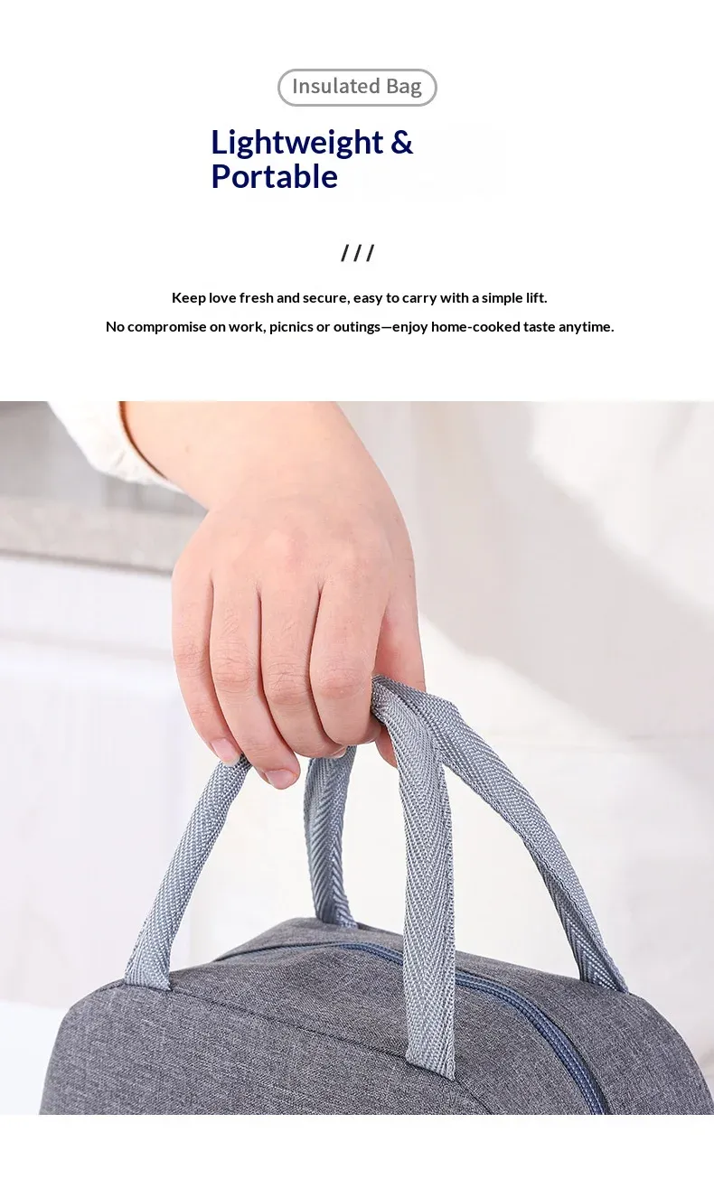 Sac isotherme sous différents angles