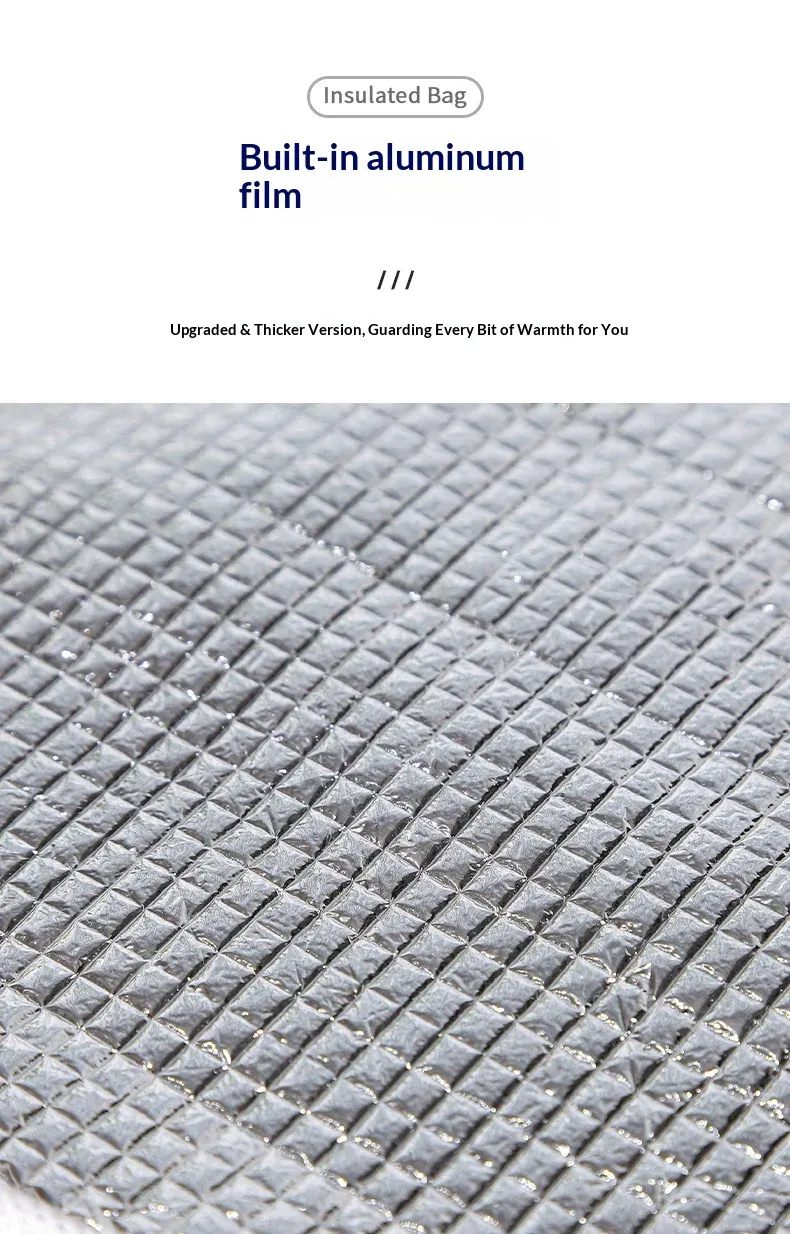 Détail des finitions du sac
