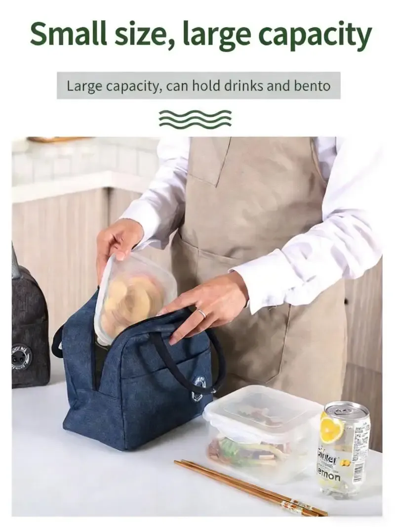 Sac isotherme en situation d'utilisation