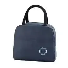 Sac isotherme en aluminium pour repas, sac à bento pour étudiant 8
