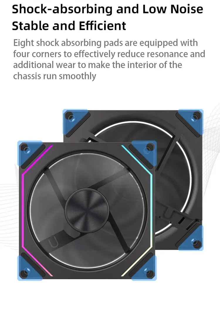 Design du ventilateur Prism 5 PRO