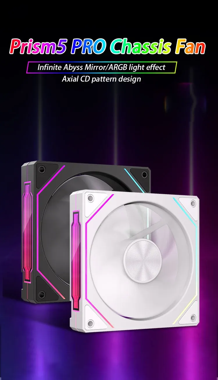 Ventilateur Prism 5 PRO 120 mm RGB