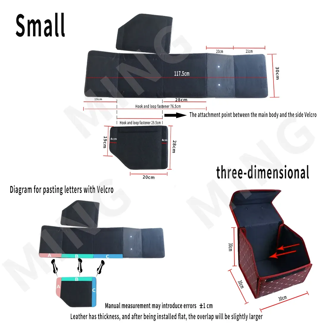 Organisateur de coffre de voiture accessoires