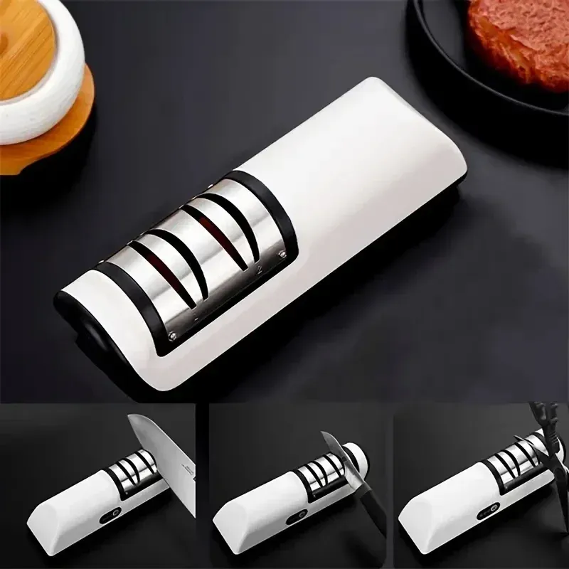 Détail du design de l'affûteur