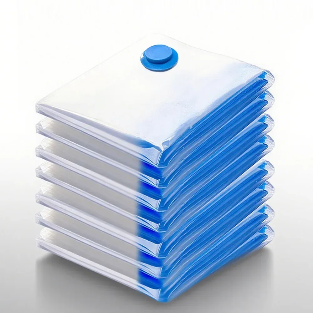 Sacs de rangement sous vide, sacs de compression, organisateur de voyage pour couvertures et vêtements de saison, gain de place efficace 6