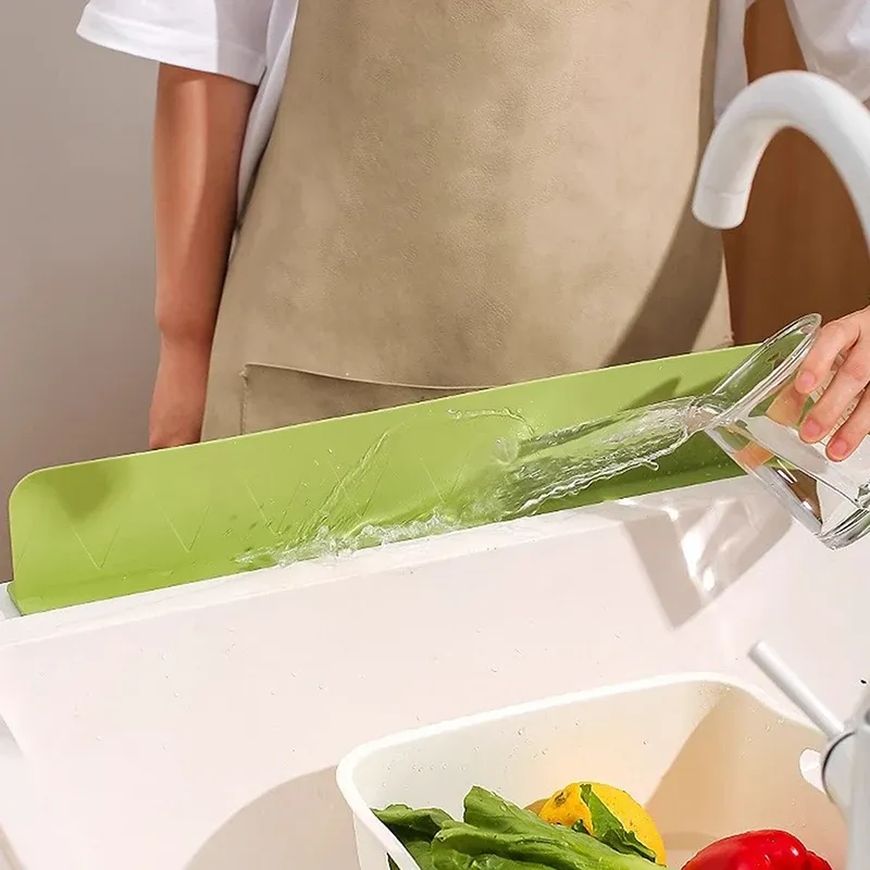 Garde-boue d'évier en silicone, ventouses