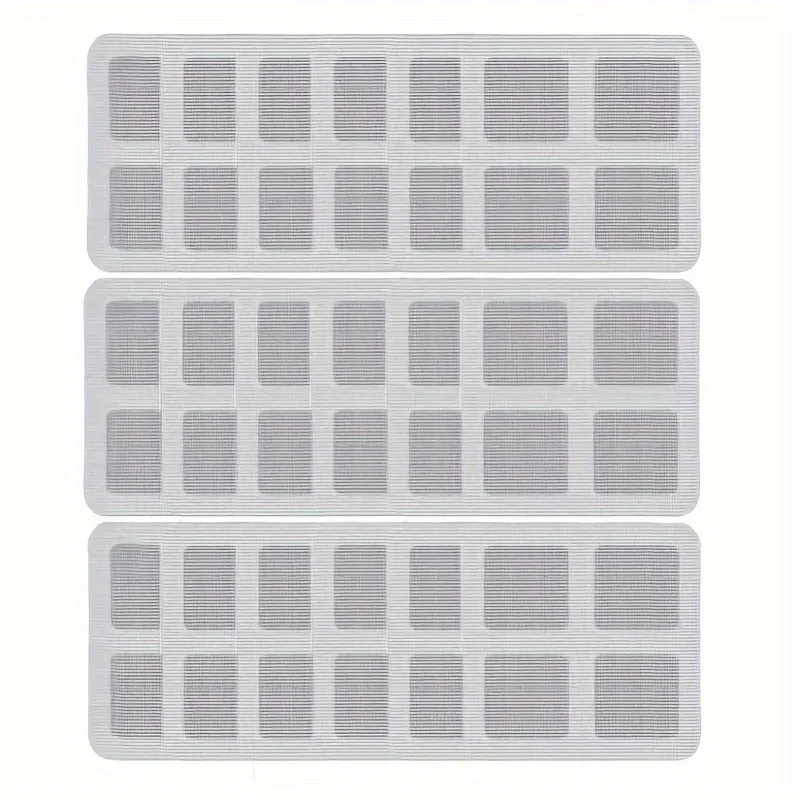 Couvercles de vidange de douche jetables en maille, attrape-cheveux, filtre de sol pour évier, autocollants en maille, accessoires de salle de bain 11