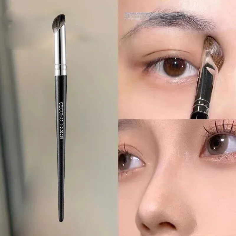 Pinceau anti-cernes de précision, 1 pièce, doux et moelleux, idéal pour une couverture ciblée des imperfections et des cernes 6
