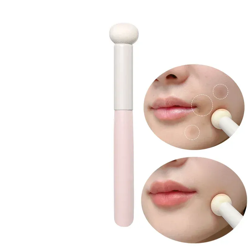 Pinceau anti-cernes de précision, 1 pièce, doux et moelleux, idéal pour une couverture ciblée des imperfections et des cernes 7