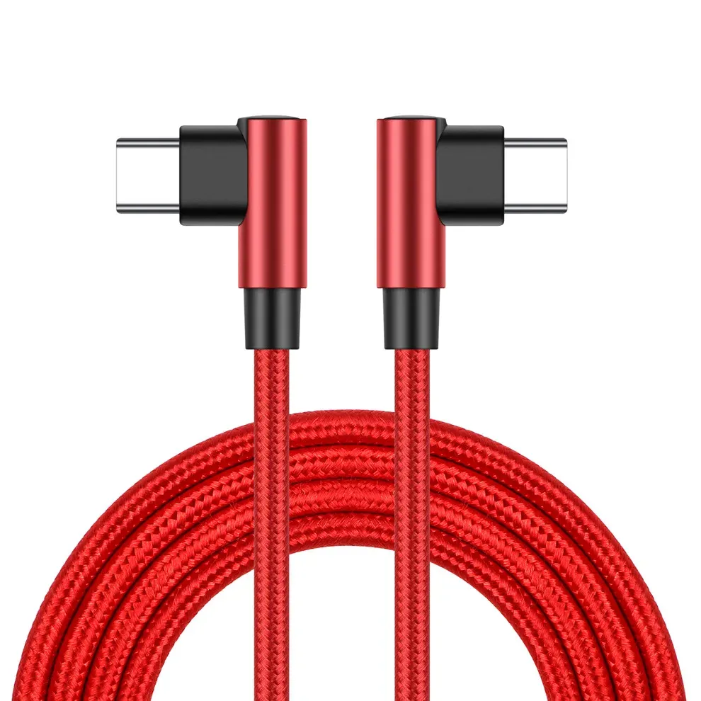 Câble USB-C coudé et finitions nylon