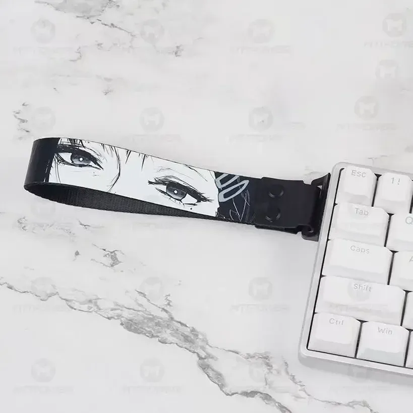 Ruban de clavier Lancer ivre, mise en situation