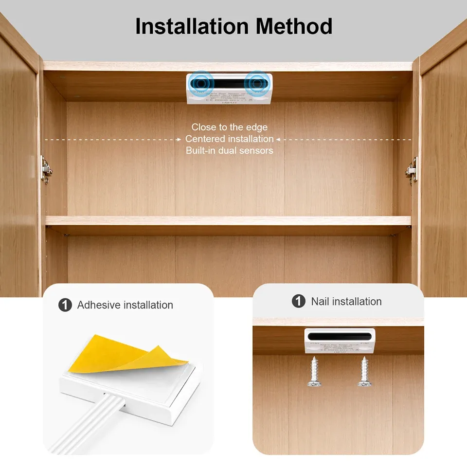 Interrupteur de porte LED pour meuble