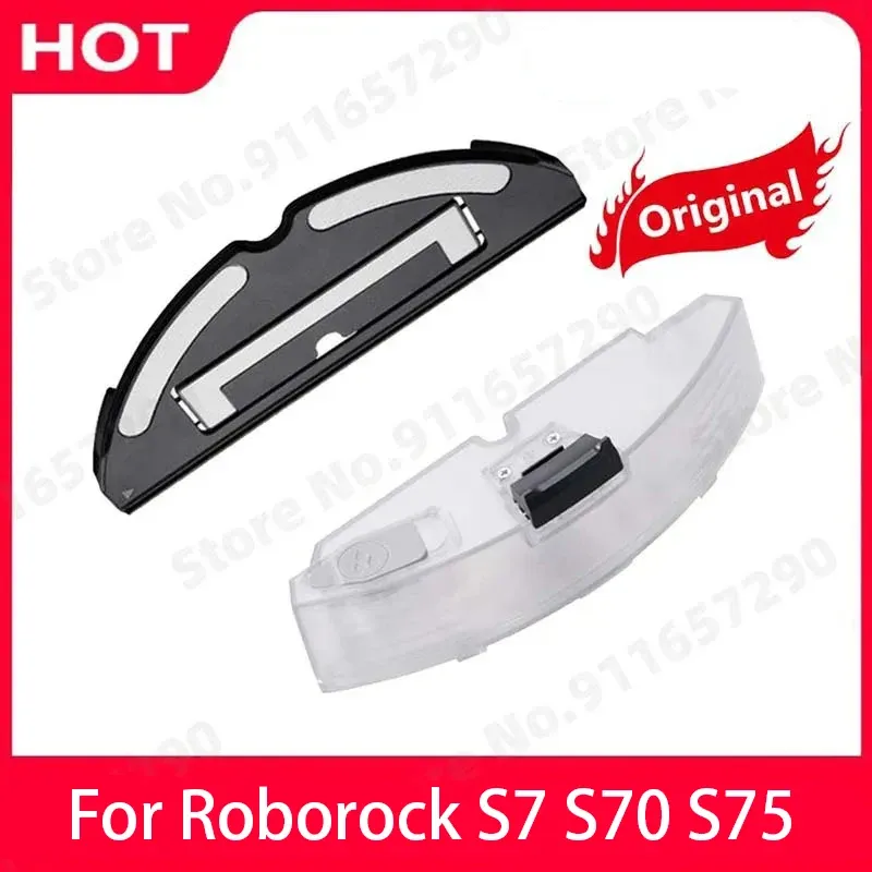 Roborock S7 – Réservoir d'eau à commande électrique, support pour chiffons, bac à poussière, pièces de rechange, accessoires pour aspirateur - Image 1