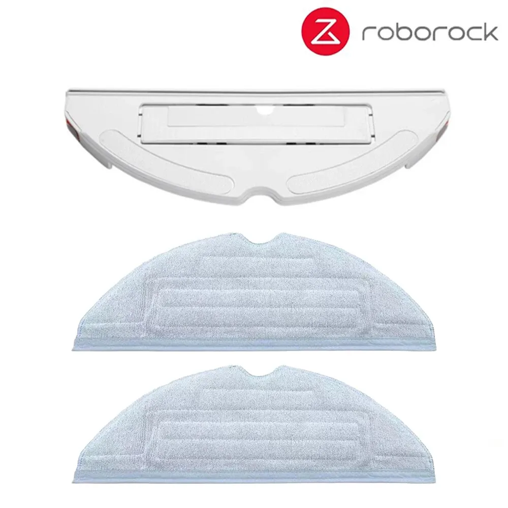 Roborock S7 – Réservoir d'eau à commande électrique, support pour chiffons, bac à poussière, pièces de rechange, accessoires pour aspirateur 10