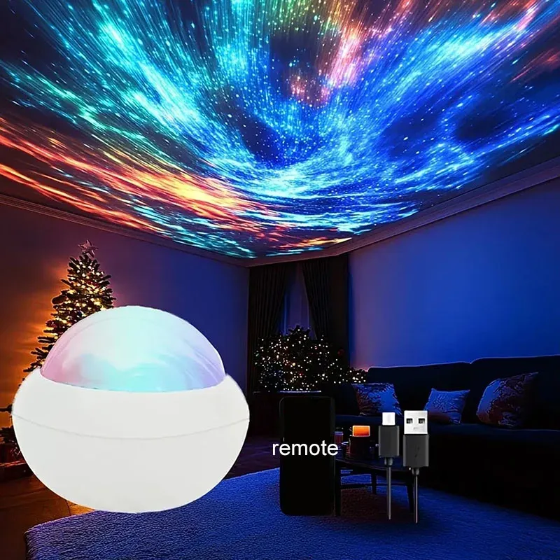 Effets lumineux sur le plafond