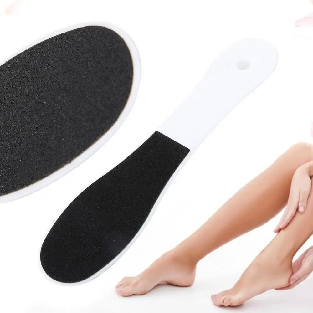 Râpe à pied double face pour pédicure, outil de soin des ongles à usage sec et humide, élimination des callosités 2