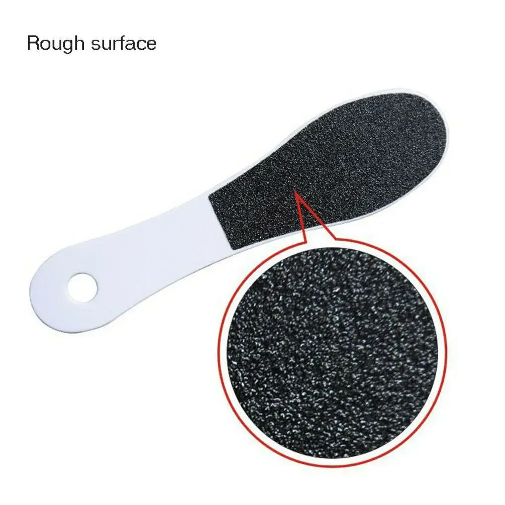 Râpe à pied double face pour pédicure, outil de soin des ongles à usage sec et humide, élimination des callosités 5