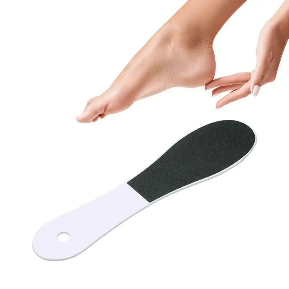 Râpe à pied double face pour pédicure, outil de soin des ongles à usage sec et humide, élimination des callosités 7