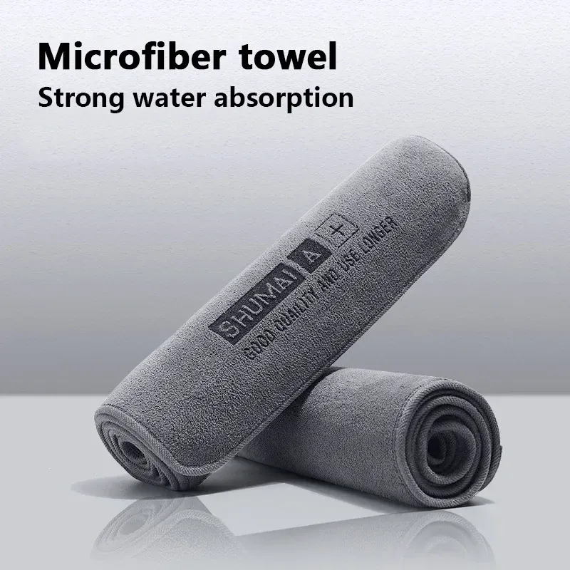 Serviette en microfibre haut de gamme pour voiture, absorbante, idéale pour le séchage et le lavage - Image 1