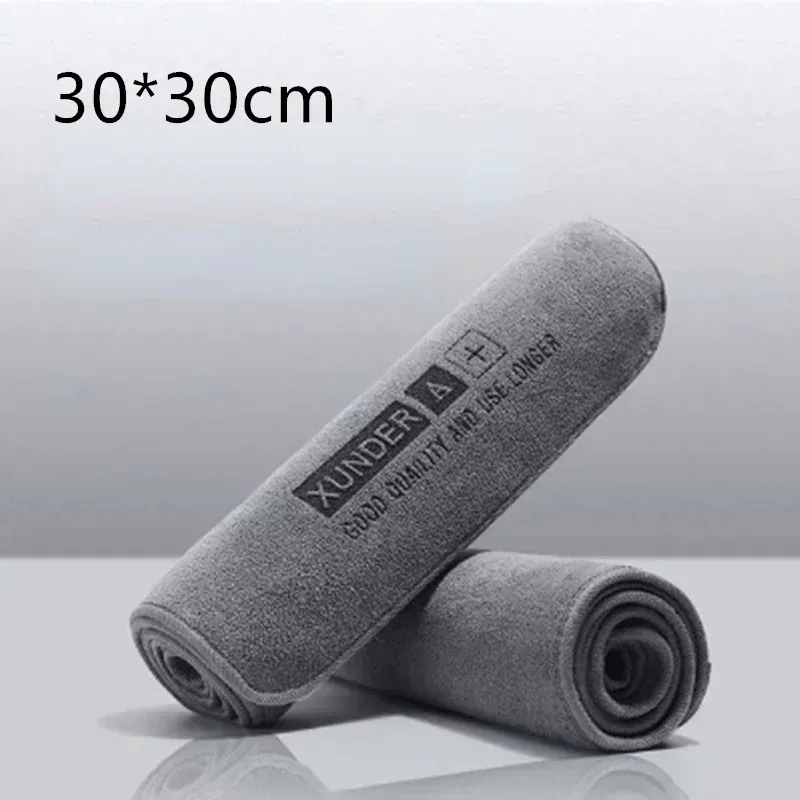 Serviette en microfibre haut de gamme pour voiture, absorbante, idéale pour le séchage et le lavage 7