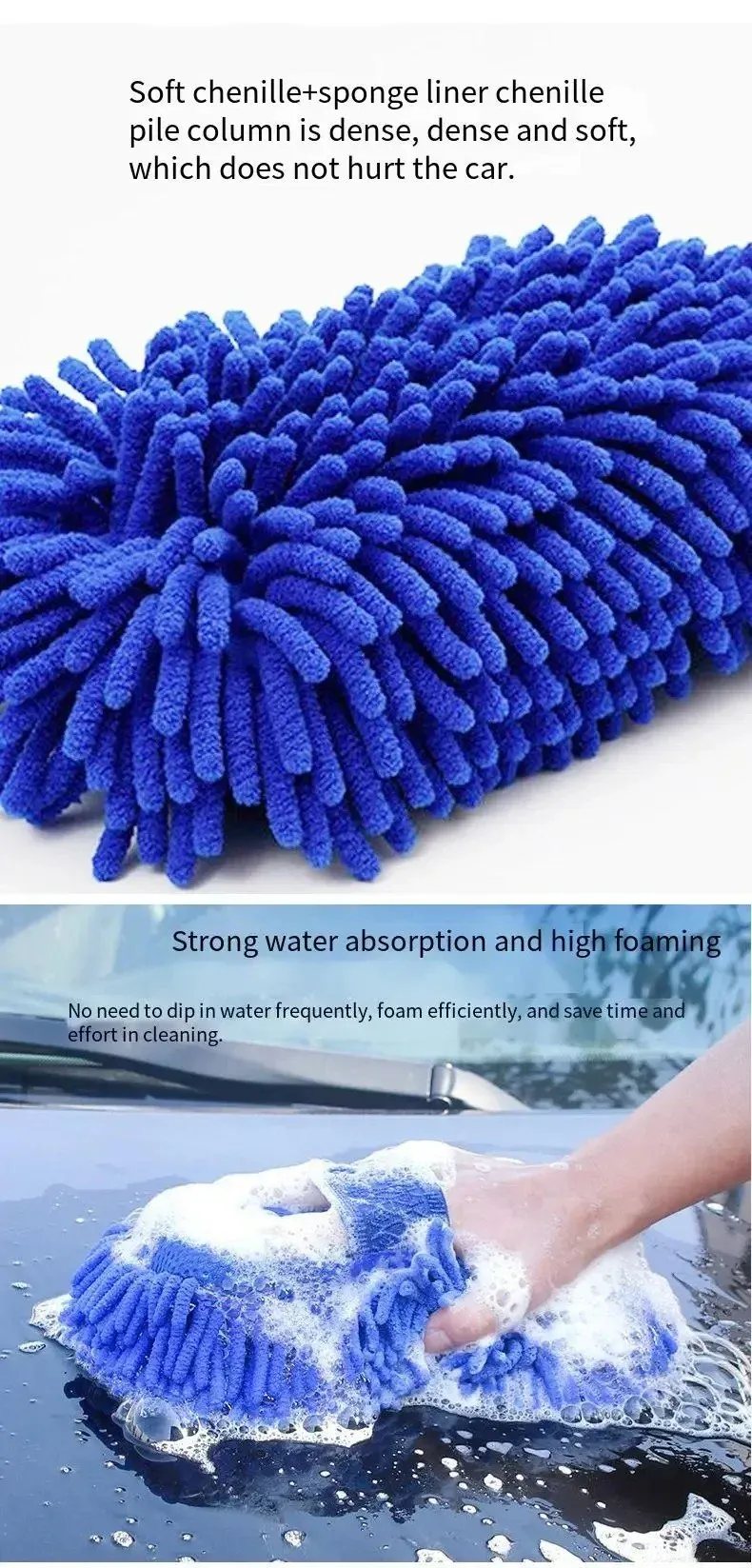 Utilisation de la serviette pour le nettoyage multi-surfaces